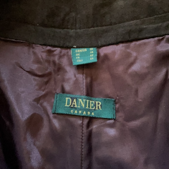 Danier genuine leather high waisted pants - Picture 3 of 7